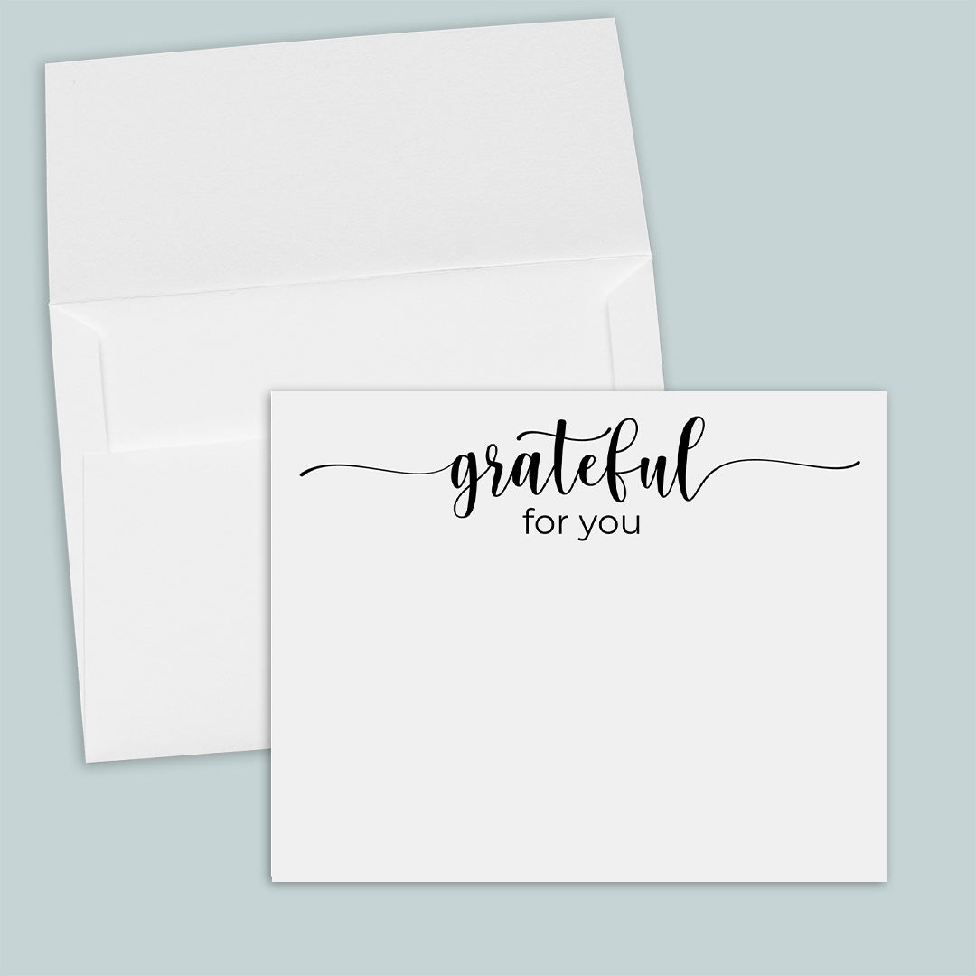 Grateful (Black) - Thank You - The Note House