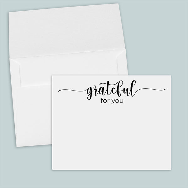 Grateful (Black) - Thank You - The Note House