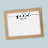 Grateful (Black) - Thank You - The Note House