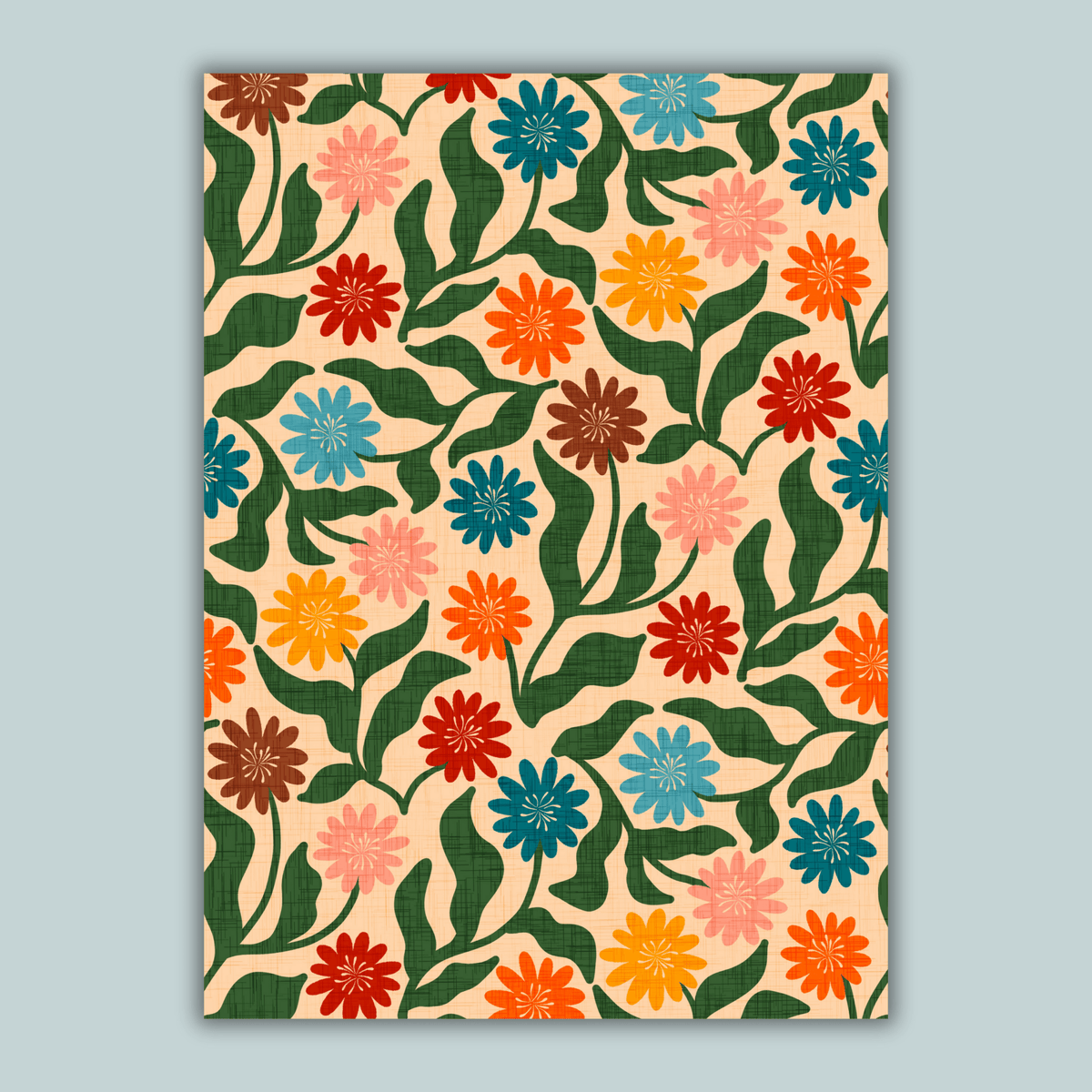 Grateful Floral - Personalized Photo Card - The Note House