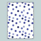 Hanukkah Dots - Personalized Photo Card - The Note House