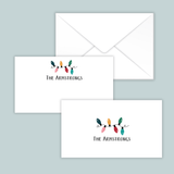 Holiday Lights - Personalized Gift Enclosure - The Note House