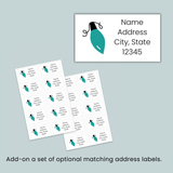 Holiday Lights - Personalized Lined Letter Template - The Note House