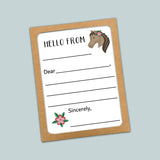 Horse - Lined Note Cards - The Note House