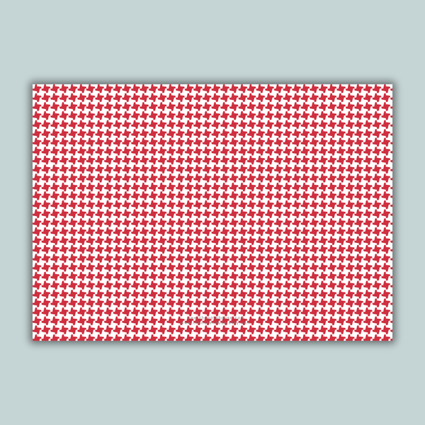 Houndstooth - Personalized Photo Card - The Note House