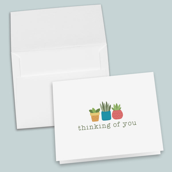 Houseplants - Folded Note Card