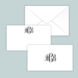 Interlocking Monogram - Personalized Gift Enclosure - The Note House