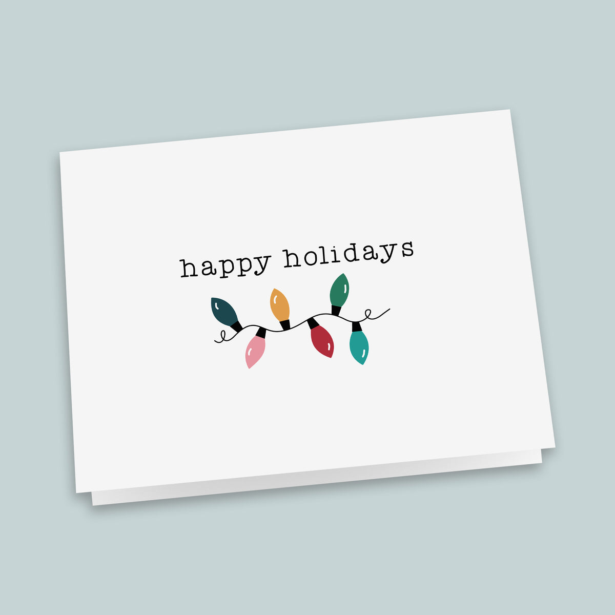 Lights - Folded Note Card