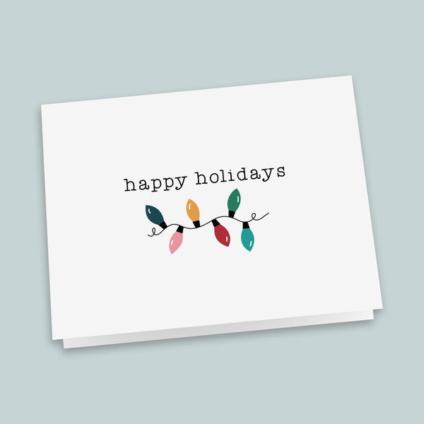 Lights - Folded Note Card