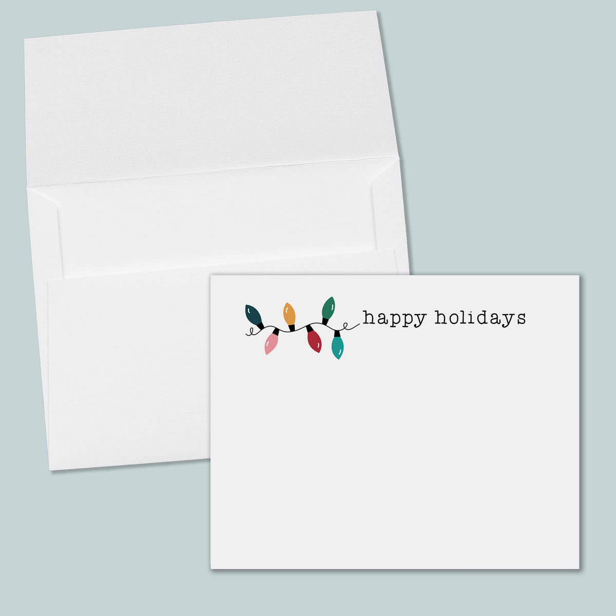 Lights - Flat Note Cards