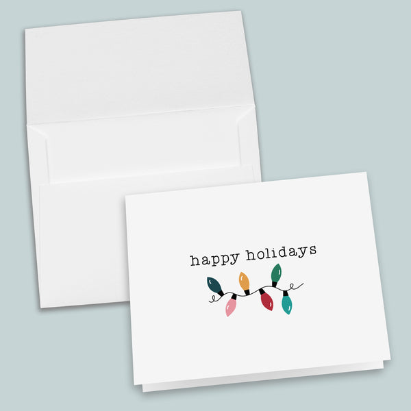 Lights - Folded Note Card