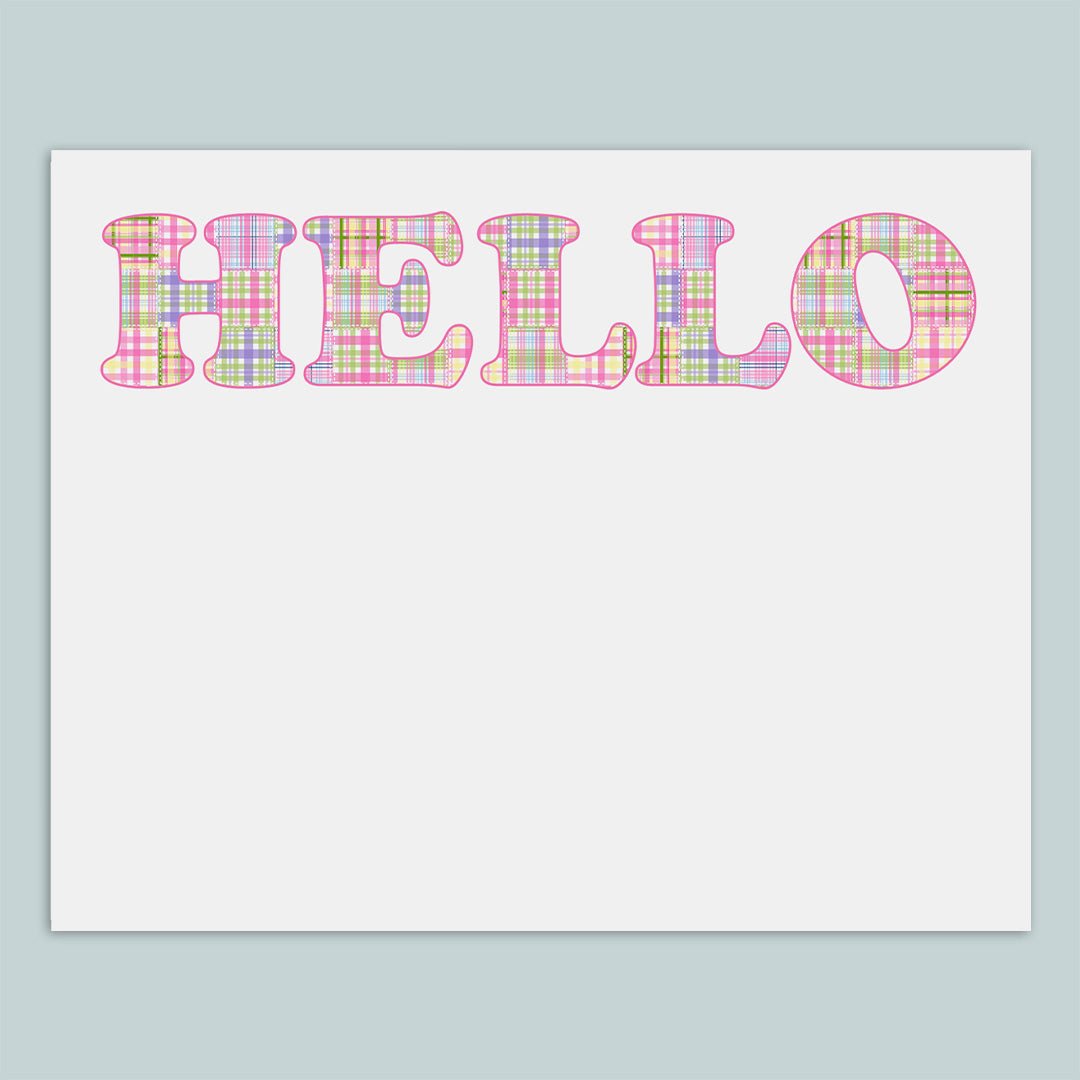 Madras Pink - Note Cards - The Note House