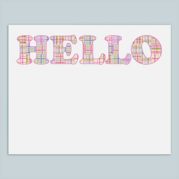 Madras Pink - Note Cards - The Note House