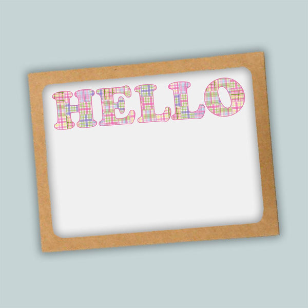 Madras Pink - Note Cards - The Note House
