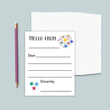 Outer Space - Lined Note Cards - The Note House