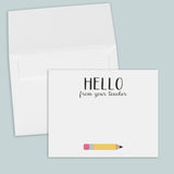 Pencil - Note Cards - The Note House