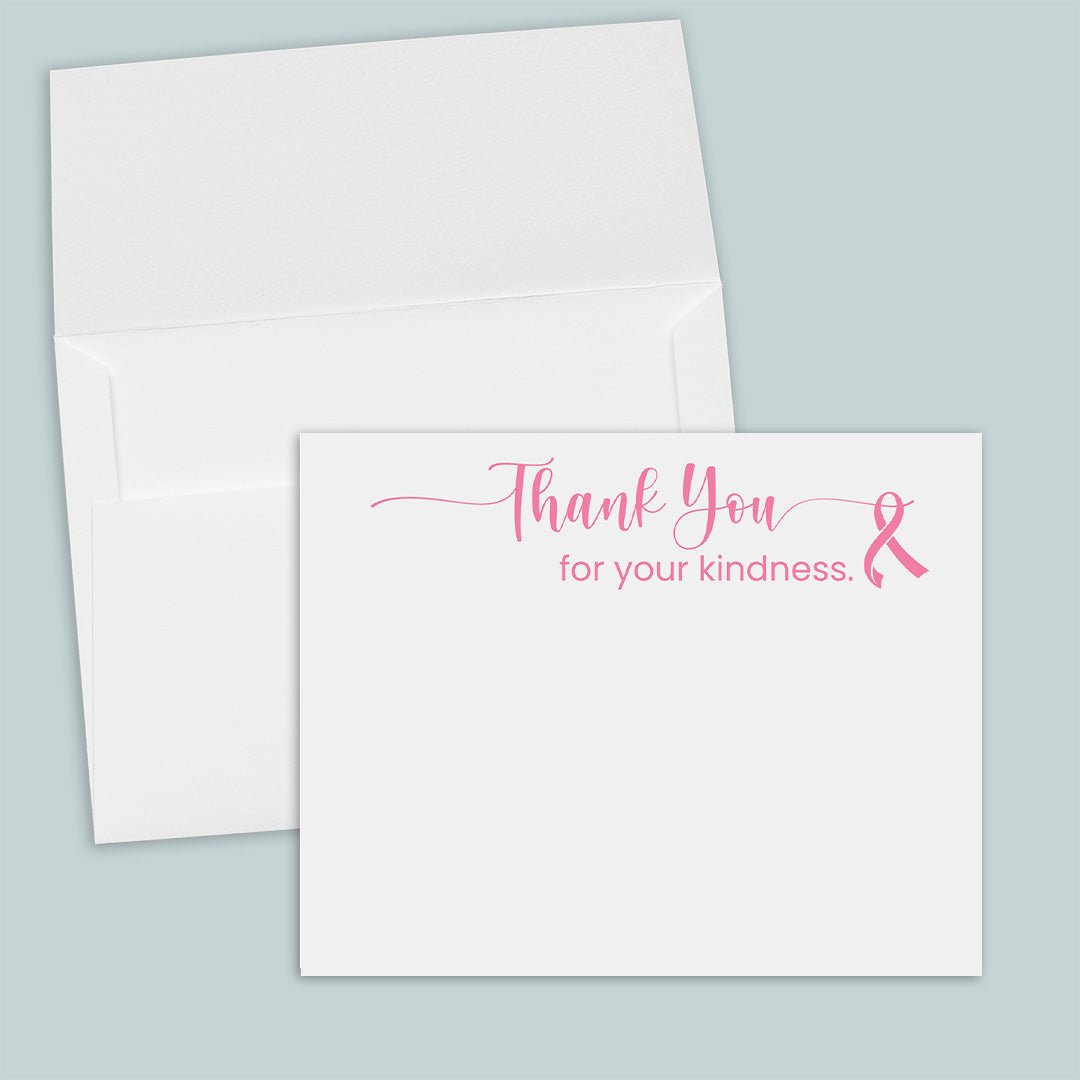 Pink Ribbon - Thank You - The Note House
