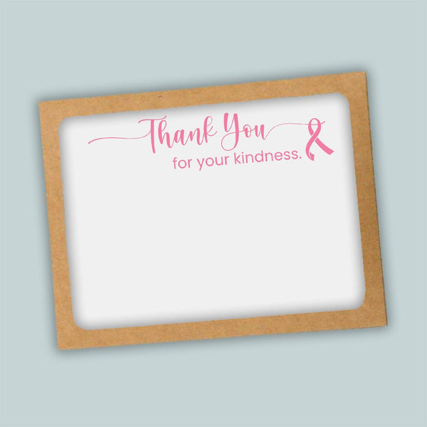 Pink Ribbon - Thank You - The Note House