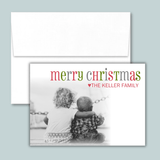 Simply Christmas - Personalized Photo Card - The Note House