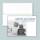 Simply Holiday - Personalized Photo Card - The Note House