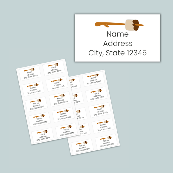 S'more Camp News - Personalized Lined Camp Stationery - The Note House