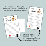 S'more Camp News - Personalized Lined Camp Stationery - The Note House