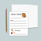 S'mores - Lined Note Cards - The Note House
