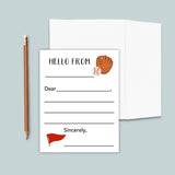 Sports - Lined Note Cards - The Note House