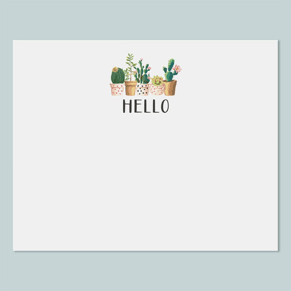 Succulents - Note Cards - The Note House