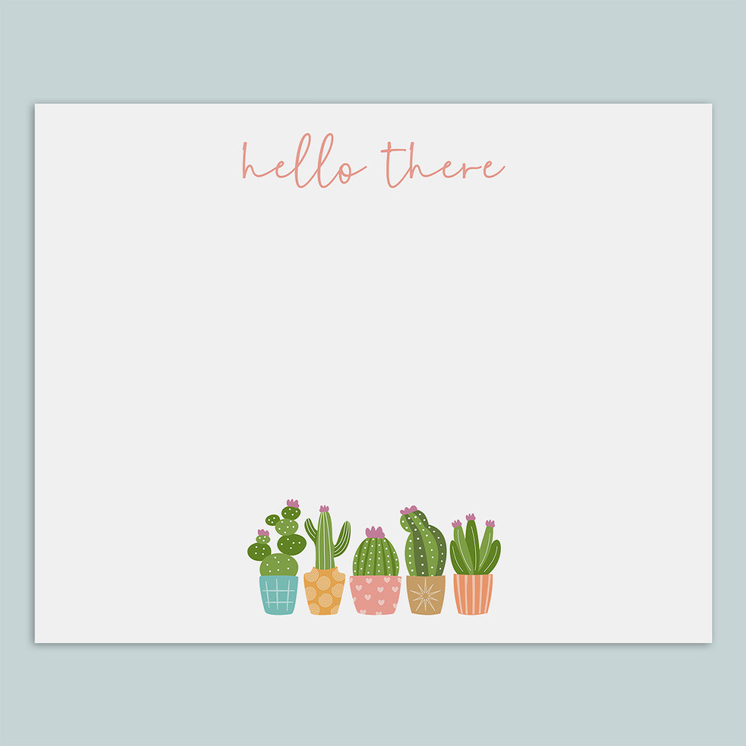 Succulents - Flat Note Cards