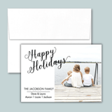 Zigzag - Personalized Photo Card - The Note House