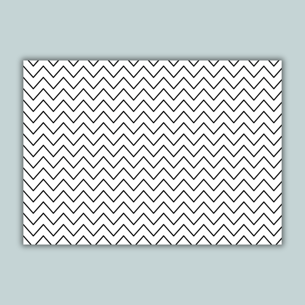 Zigzag - Personalized Photo Card - The Note House