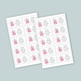 Ballerina - Personalized Lined Letter Writing Stationery - The Note House