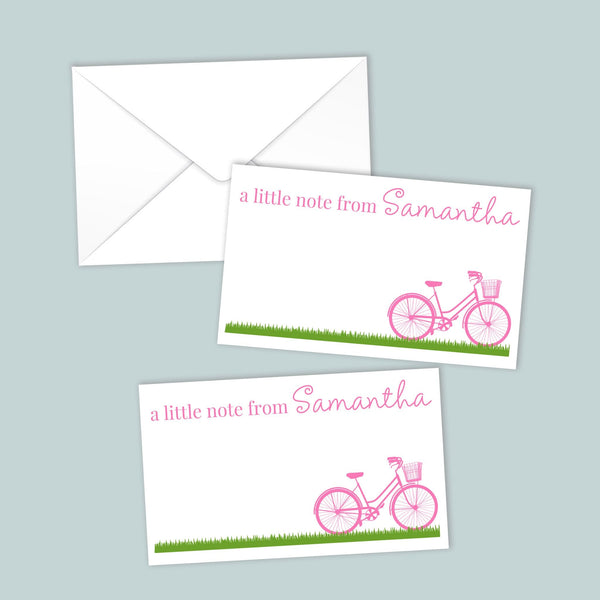 Bicycle - Personalized Gift Enclosure - The Note House