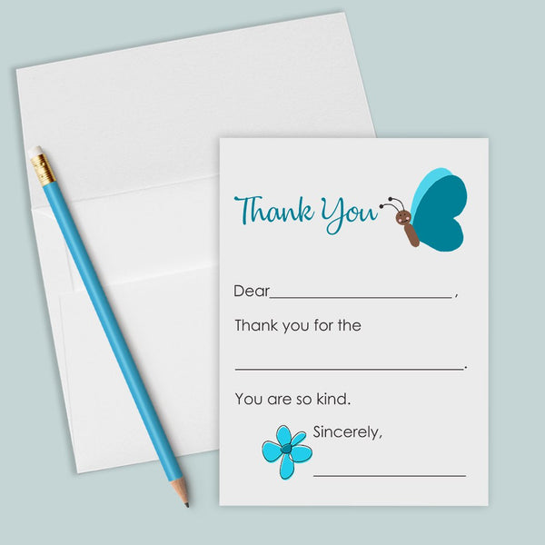 Kids: Fill-in Thank You Notes (not personalized) – The Note House kids-fill-in-thank-you-notes-not-personalized-the-note-house