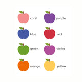 Colorful Apples - Personalized Flat Note Card - The Note House