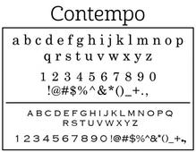 Contempo - Self-Inking Stamper - The Note House