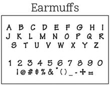 Earmuffs - Self-Inking Stamper - The Note House