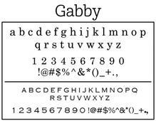 Gabby - Self-Inking Stamper - The Note House