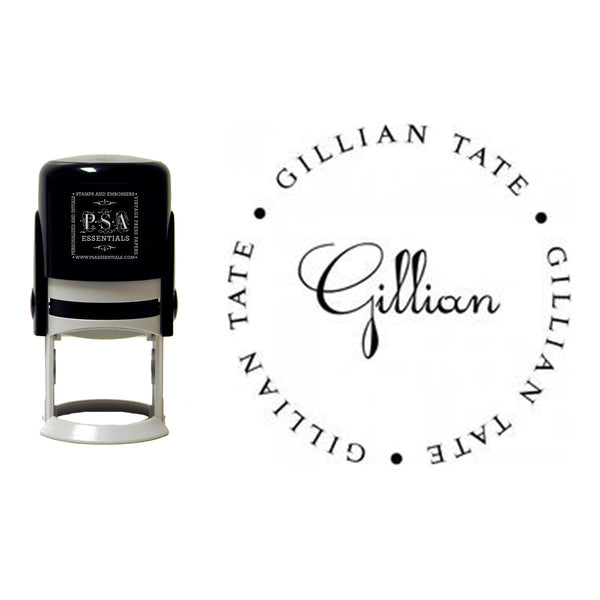 Gillian - Self-Inking Stamper - The Note House