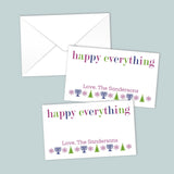 Happy Everything - Personalized Gift Enclosure - The Note House