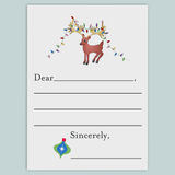 Holiday Reindeer - Lined Note Cards - The Note House