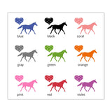 Horse - Personalized Lined Letter Writing Stationery - The Note House