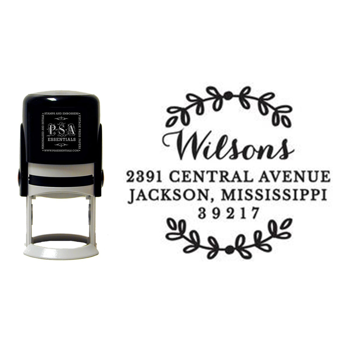 Laurels- Self-Inking Stamper - The Note House