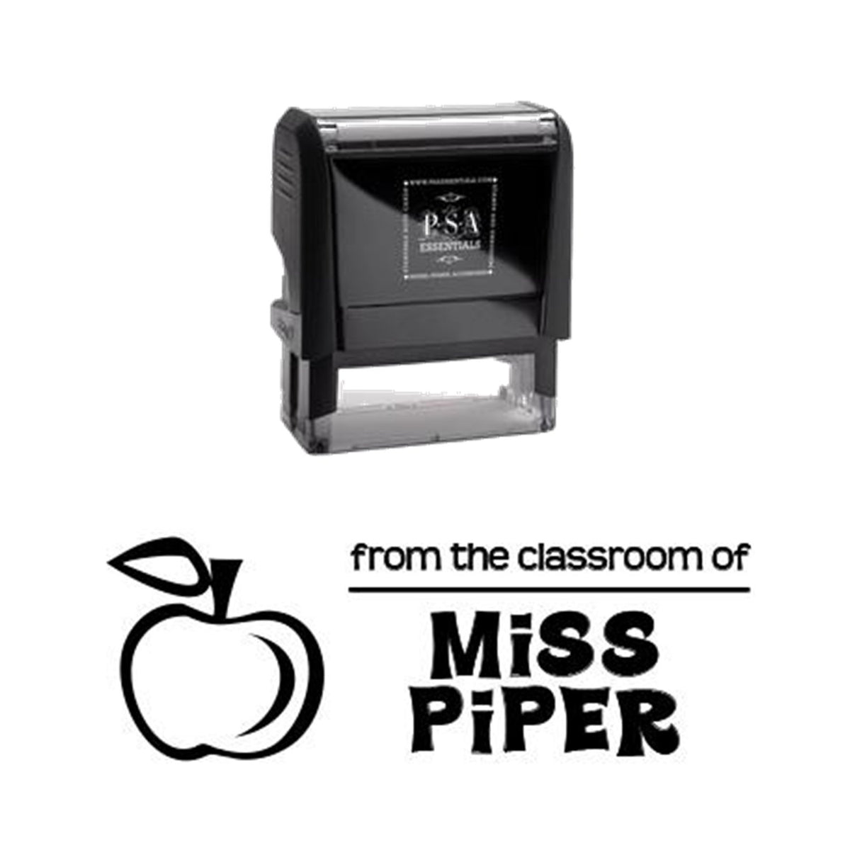 Miss Piper - Self-Inking Stamper - The Note House