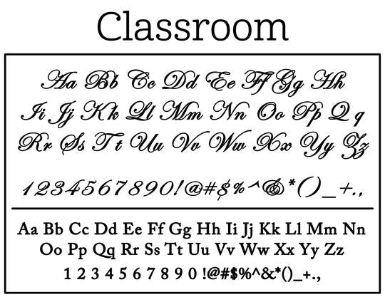 Mrs. Roberts Teacher - Self-Inking Stamper - The Note House