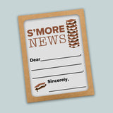 S'more Camp News - Lined Camp Notes - The Note House